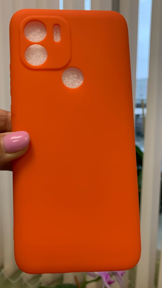 Накладка силиконовая SOFT TOUCH Xiaomi Redmi A1+/A2+, оранжевая