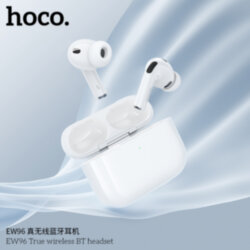 Наушники Bluetooth HOCO EW96 True TWS, белые
