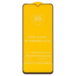Стекло 9D "Full glue" для Tecno Pova NEO (2022), тех.упаковка (желтая подложка)