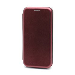 Чехол Book Case Xiaomi POCO C55 бордовый
