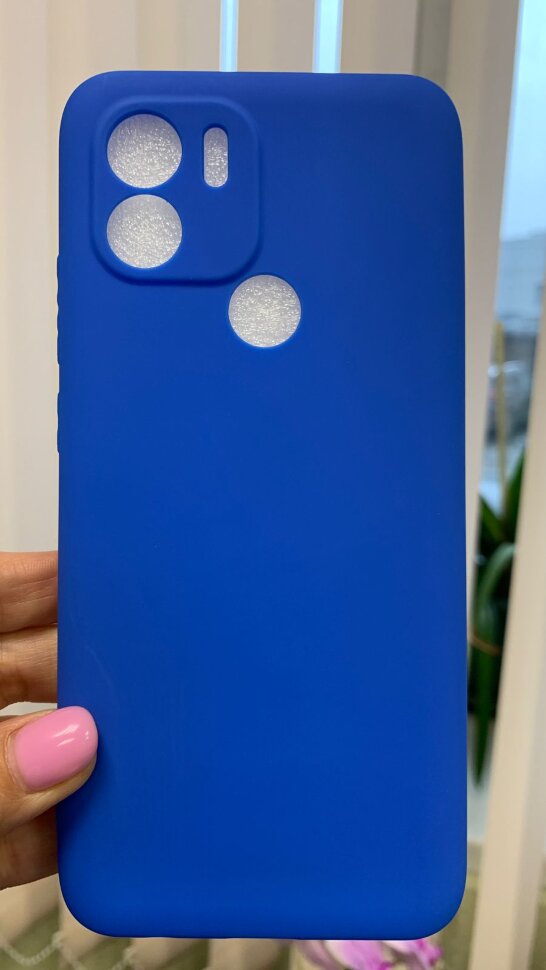 Накладка силиконовая SOFT TOUCH Xiaomi Redmi A1+/A2+, синяя