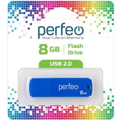 Perfeo USB 8GB C05 Blue
