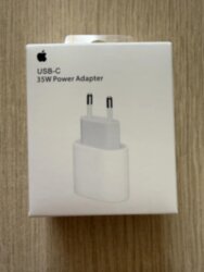 Сетевой адаптер Apple iPhone 1 разъем Type-C PD 35W, белый