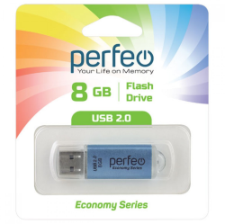 Perfeo USB 8GB E01 Blue