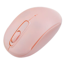 Мышь беспроводная Perfeo Comfort, 3 кнопки, DPI 1000, персик