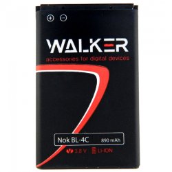АКБ WALKER Nokia BL-4C 2650/6100/6300 890mAh