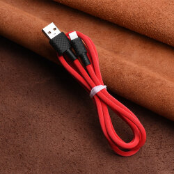 USB кабель на iPhone 5 HOCO X29 Superior 1M красный