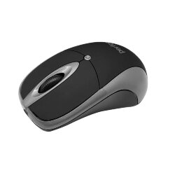 Мышь проводная Perfeo Orion, USB, 3 кнопки, черно-серая (повреждена упаковка)