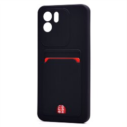 Накладка SC315 Xiaomi Redmi A1 с визитницей (black)