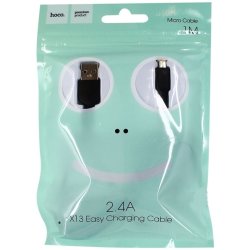 Кабель USB - MicroUSB HOCO X13 Easy charging черный