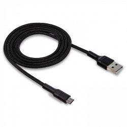 Кабель USB - MicroUSB WALKER C575 черный