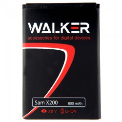 АКБ WALKER Samsung X200 AB463446BU 800 mAh