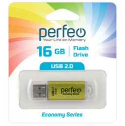 Perfeo USB 16GB E01 Gold