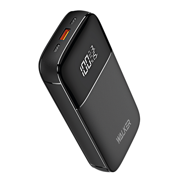 ЗУ Power Bank WALKER WB-820 20000mAh, QC3.0 + PD100W, черное
