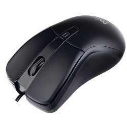 Мышь проводная Perfeo ONE, USB, 3 кнопки, черная