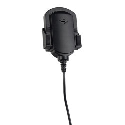 Микрофон Perfeo M-2 на прищепке, кабель 1,8 м, разъем 3,5 мм, черный