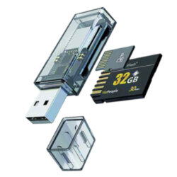 Card reader WALKER WCD-70 (SD/microSD) USB