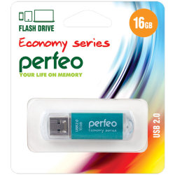 Perfeo USB 16GB E01 Green