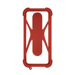Универсальный чехол-бампер Olmio #1 4.5"-6.5" бордовый