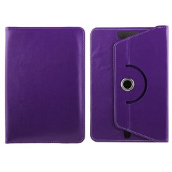 Чехол-книга универсальный поворотный 7" фиолетовый