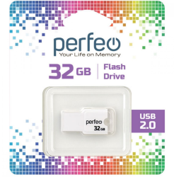 Perfeo USB 32GB M01 White