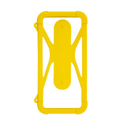 Универсальный чехол-бампер Olmio #2 4.5"-6.5" желтый
