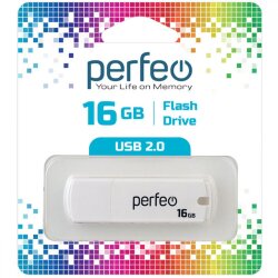 Perfeo USB 16GB C05 White