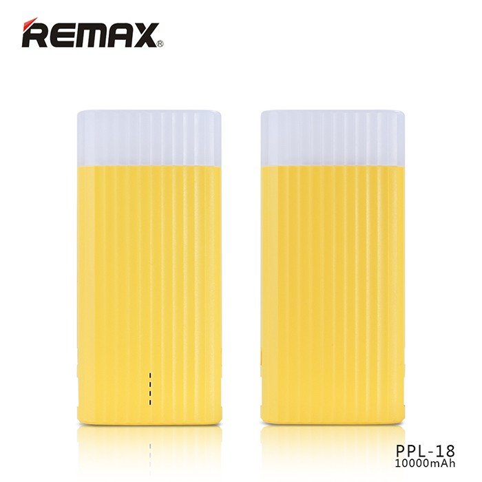 Внешнее ЗУ Power Bank REMAX Proda Ice Cream 10000mAh PPL-18 желтое