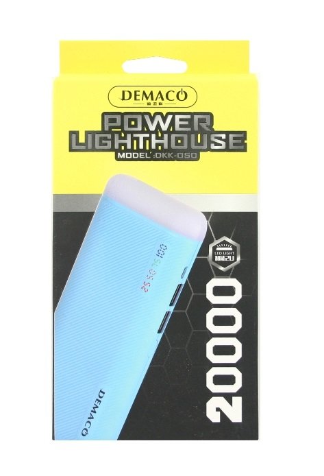 Внешнее ЗУ Power Bank Demaco DKK-050 20000mAh
