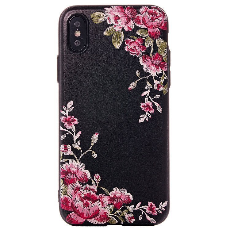 Накладка Cutepro Embroidery series с вышивкой iPhone X (004)