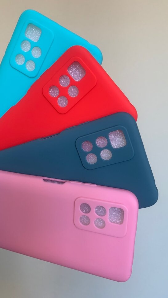 Накладка TPU МАТОВАЯ Xiaomi Redmi 10 розовая