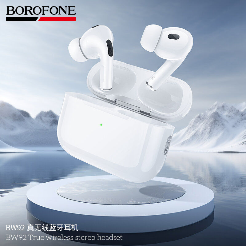 Наушники Bluetooth BOROFONE BW92 True TWS, белые