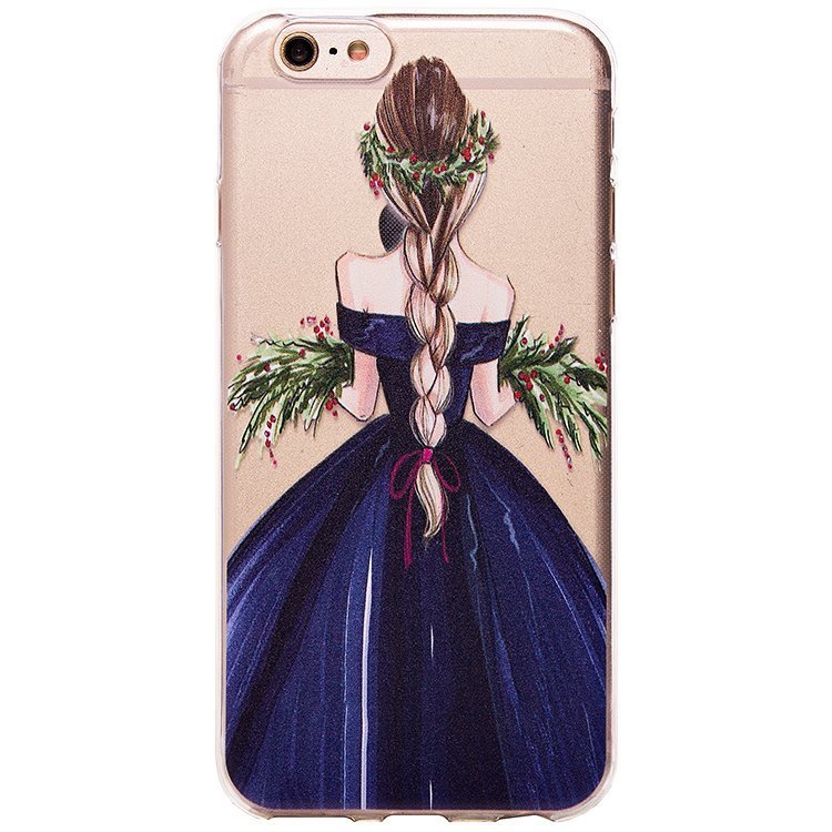 Накладка SC088 Девушка iPhone 6 (002)