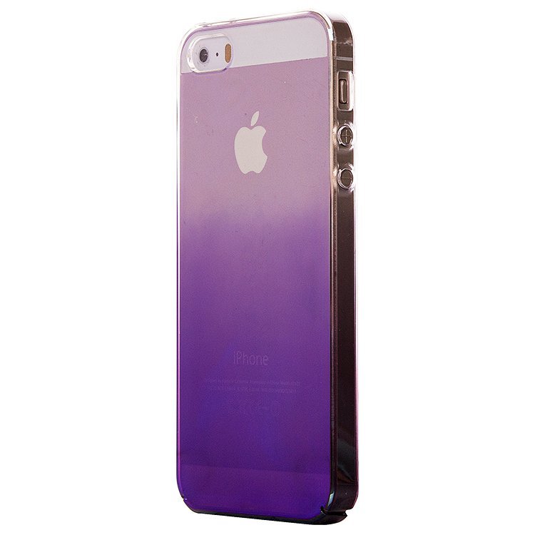 Накладка PC018 Градиент iPhone 5 фиолетовый