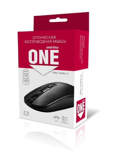 Мышь беспроводная Smartbuy 359AG черная