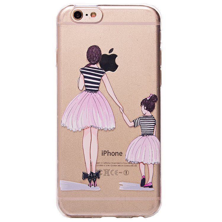 Накладка SC088 Девушка iPhone 6 (005)