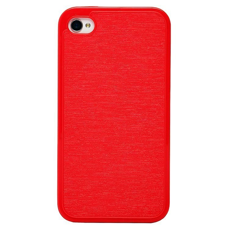 Накладка SC110 iPhone 4 красная