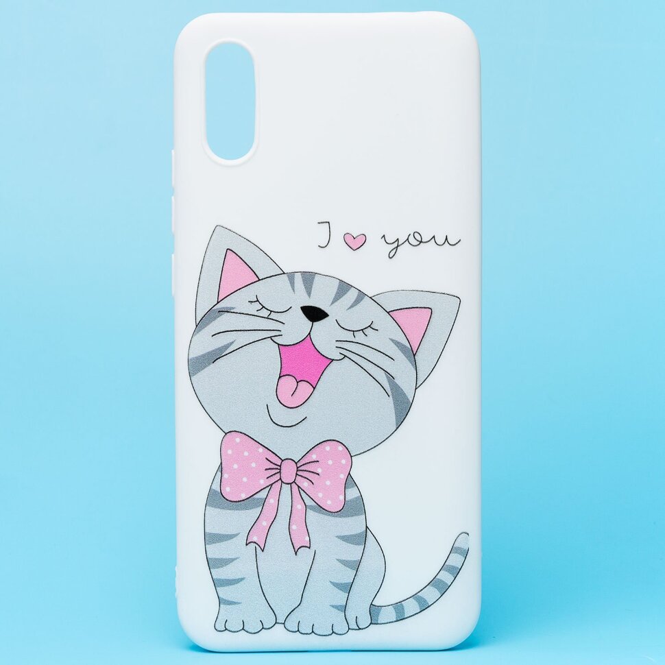 Накладка SC302 Xiaomi Redmi 9A (004) white