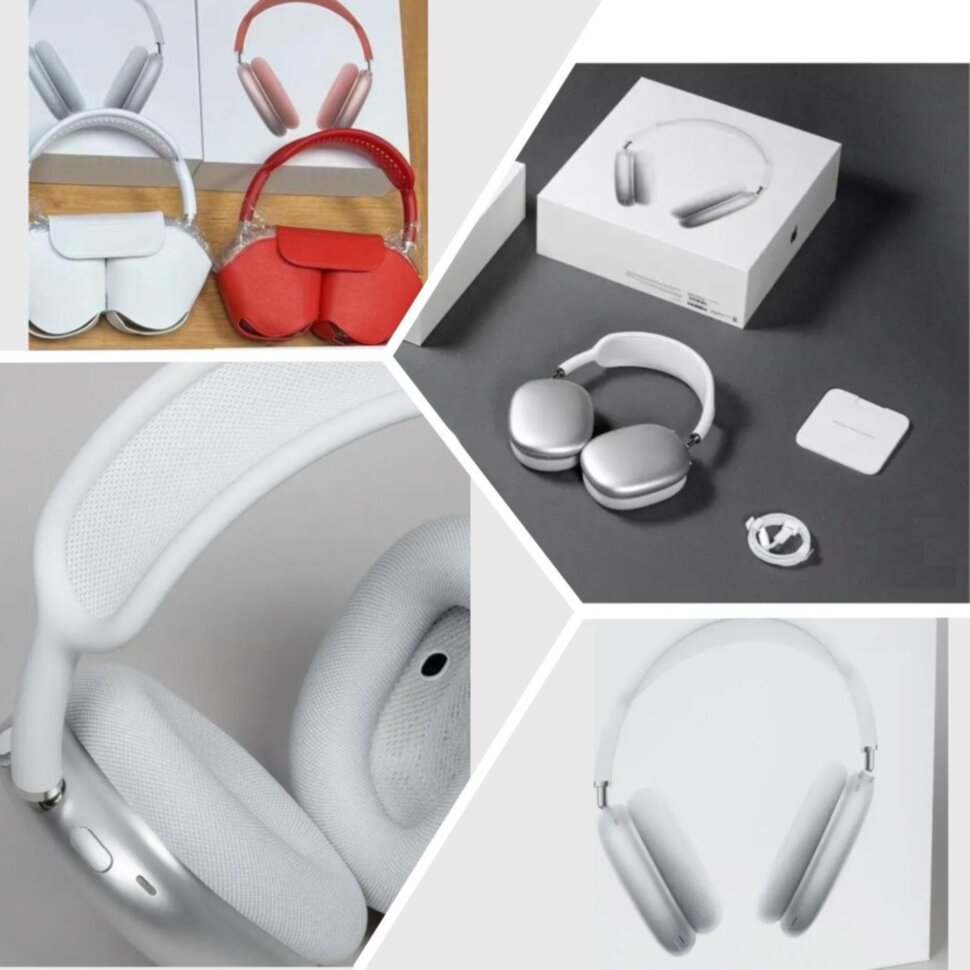 Наушники Airpods Max AP-2 полноразмерные, белые