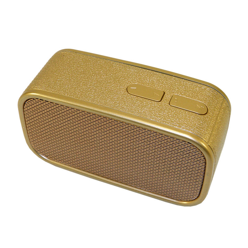 Колонка Bluetooth H-944 (TF+USB+FM) золото