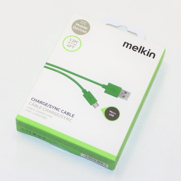 Кабель USB - MicroUSB Melkin M8J012 1,2 метра зеленый