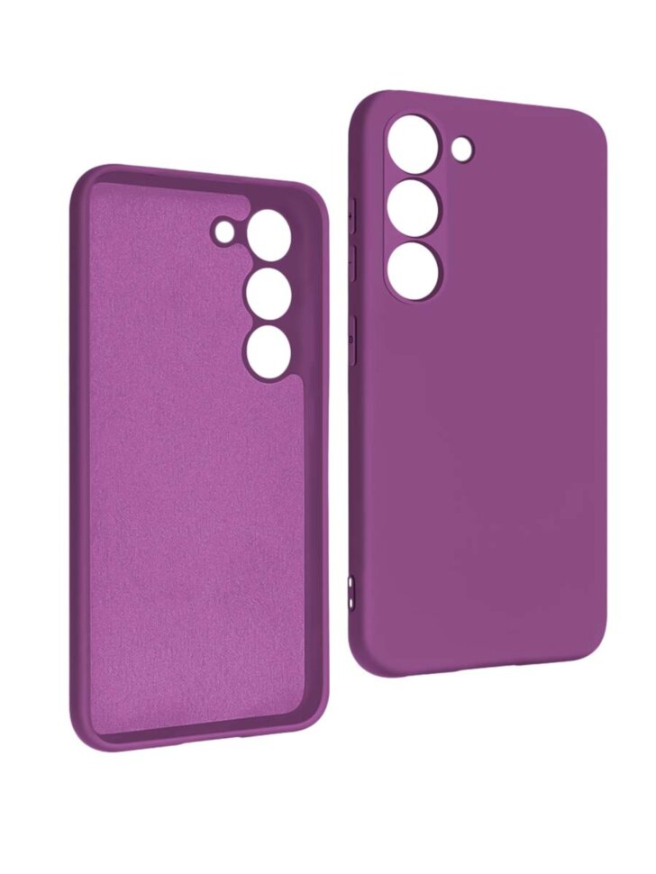 Накладка Silicon Cover NANO Tecno Spark 40C, фиолетовая