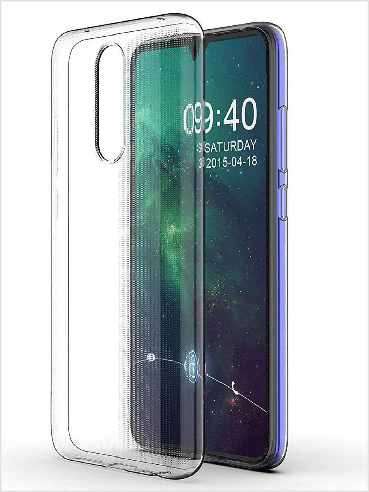 Накладка силиконовая ZERO Xiaomi Redmi 8 прозрачная
