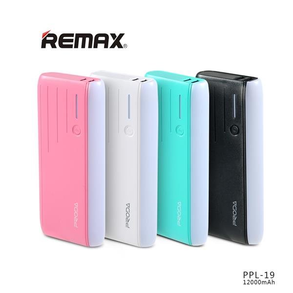Внешнее ЗУ Power Bank REMAX Proda Time 12000mAh PPL-19 розовое