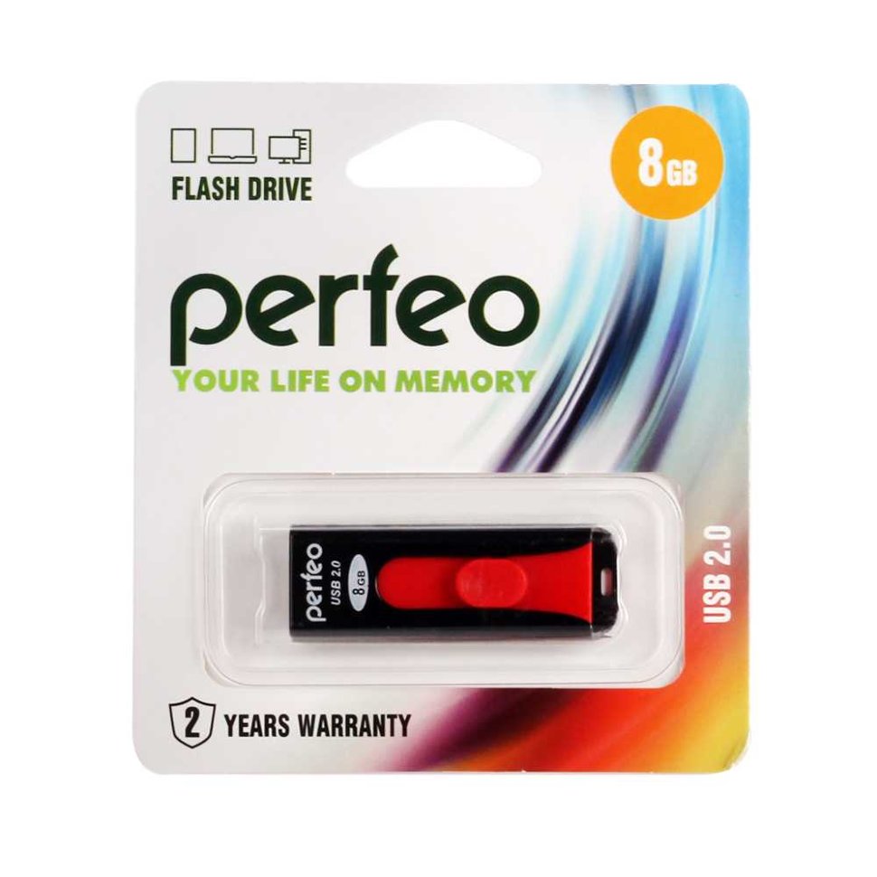 Perfeo USB 8GB S01 Black