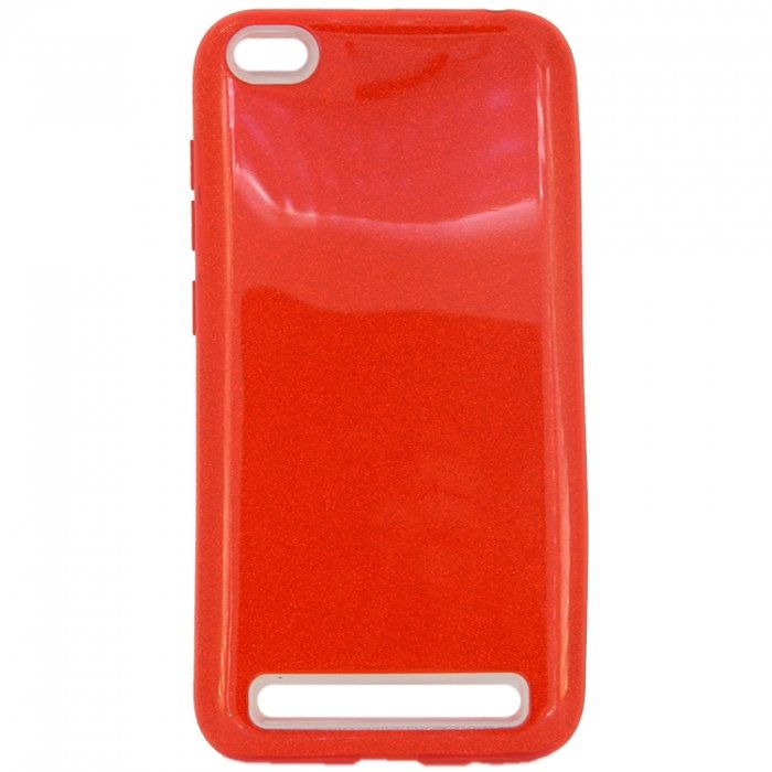 Накладка SC097 БЛЕСТКИ 3в1 Xiaomi Redmi 5 Plus (red)