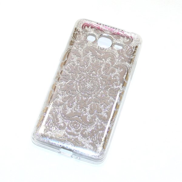 Накладка SHINE ENIGMA Samsung G532/J2 Prime серебро