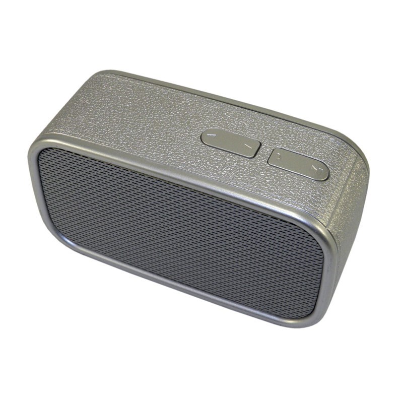 Колонка Bluetooth H-944 (TF+USB+FM) серебро