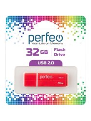 Perfeo USB 32GB C01G2 Red