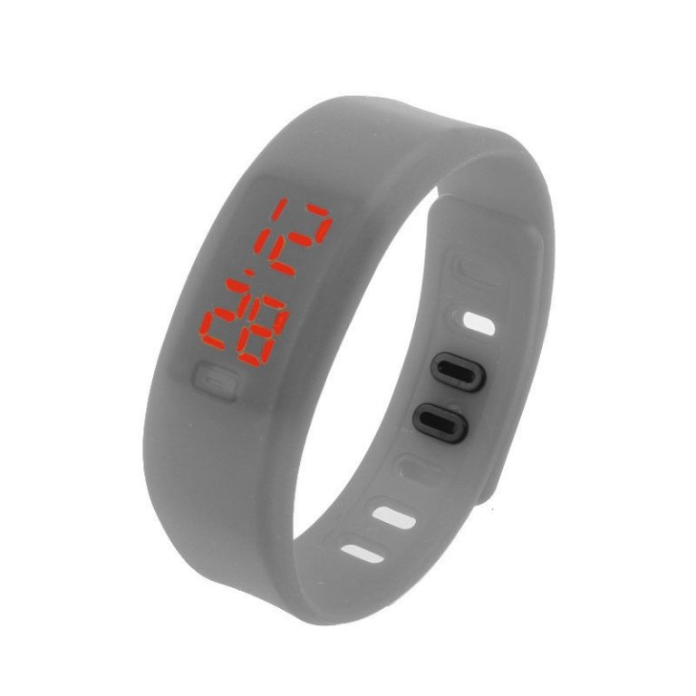Часы наручные LED Watch Sport серые
